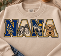 Custom NANA Embroidered Sweatshirt